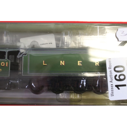 160 - Boxed Hornby OO gauge R3207 LNER 2-8-2 Class P2 Cock o' the North locomotive