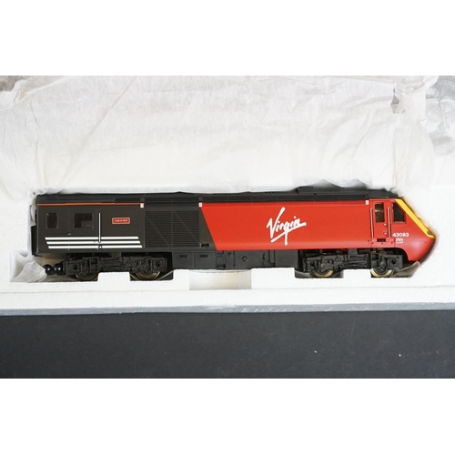 1 - Three boxed Hornby OO gauge electric train sets to include R1023 Virgin Trains 125, R1063 Gravel Tip... 