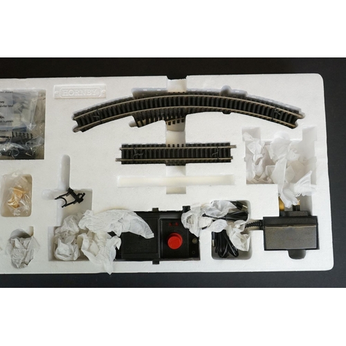 1 - Three boxed Hornby OO gauge electric train sets to include R1023 Virgin Trains 125, R1063 Gravel Tip... 