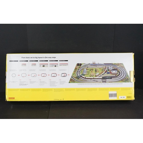 1 - Three boxed Hornby OO gauge electric train sets to include R1023 Virgin Trains 125, R1063 Gravel Tip... 