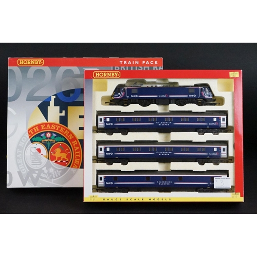 3 - Boxed Hornby OO gauge R2663 Caledonian Sleeper Train Pack, complete