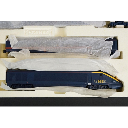 4 - Two boxed Hornby OO gauge train packs to include R2197 GNER The White Rose Train Pack and R2073 Dies... 