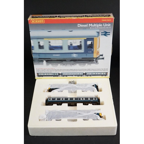 4 - Two boxed Hornby OO gauge train packs to include R2197 GNER The White Rose Train Pack and R2073 Dies... 