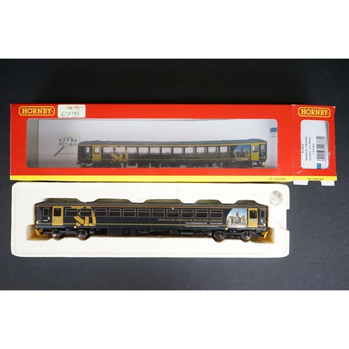 11 - Four boxed Hornby OO gauge engines / DMU to include R2866 Wessex Trains Class 153 DMU 153382, R2508 ... 