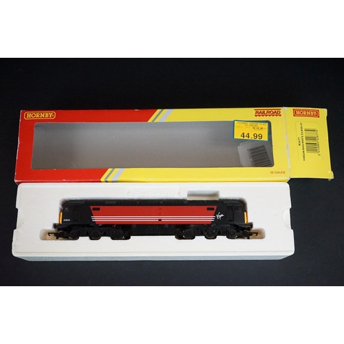 12 - Boxed Hornby OO gauge R2677 Virgin Railways Class 47 locomotive plus a boxed Hornby R4147B Virgin Tr... 