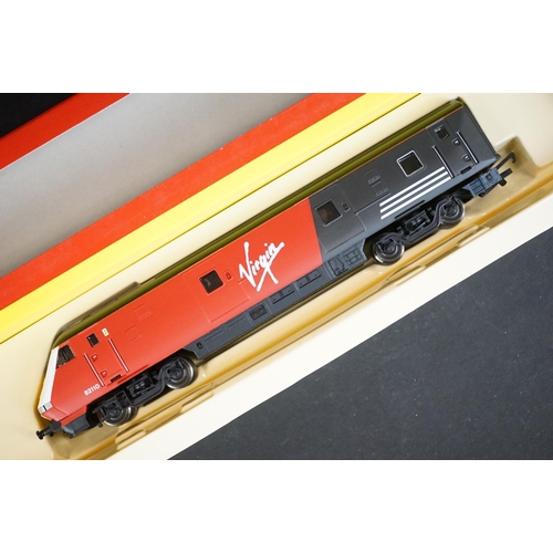 12 - Boxed Hornby OO gauge R2677 Virgin Railways Class 47 locomotive plus a boxed Hornby R4147B Virgin Tr... 