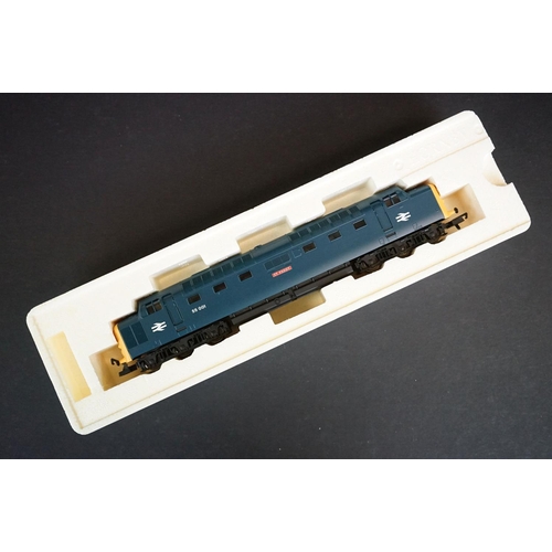 9 - Four boxed Hornby OO gauge Railroad locomotives to include R2879 BR Class 55 St Paddy 55001, R2674 L... 