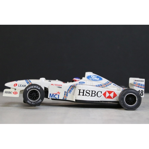 1363 - 25 Scalextric slot cars to include F1, Mini's, Ford GT 40 two pack in original polystyrene etc