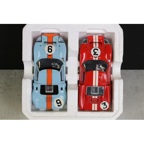 1363 - 25 Scalextric slot cars to include F1, Mini's, Ford GT 40 two pack in original polystyrene etc