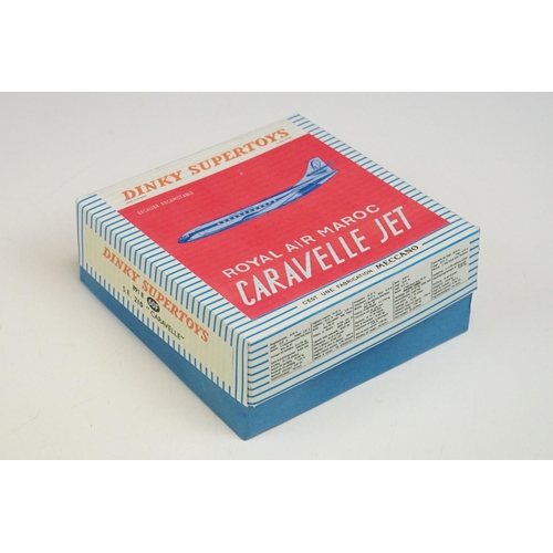 Dinky Toys Avion Caravelle S.E. 210 Air France - Réf 60 F - Meccano France - Échelle 1:200