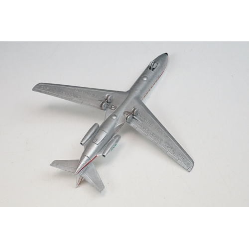 DINKY TOYS 60F CARAVELLE SWISSAIR Boite repro vide