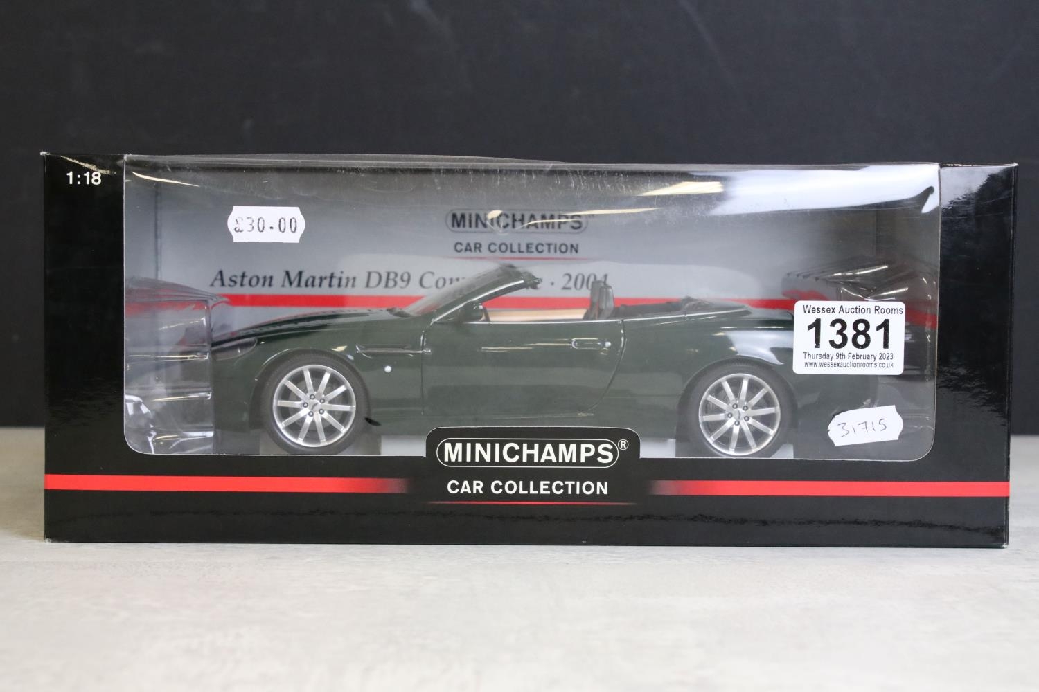 MINICHAMPS Aston Martin DB9 Convertible 2004 ミニチャンプス