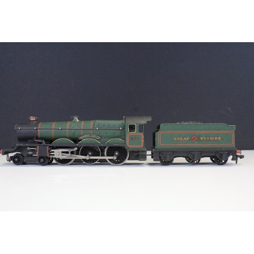 125 - Six Hornby Dublo locomotives to include 2 x Cardiff Castle, Mallard, Bristol Castle, Golden Fleece &... 