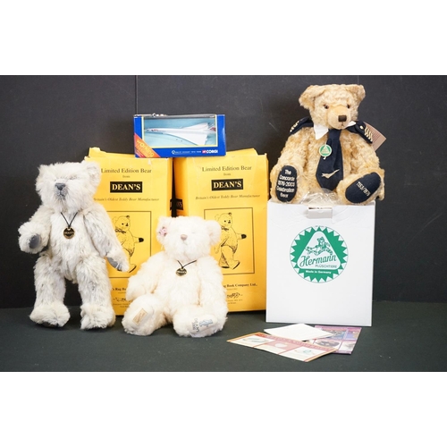 Hermann ハーマン Japanese Bear Colldection Hermann Teddy Bear 100th Anniversary 2002 Plush Toy Japan