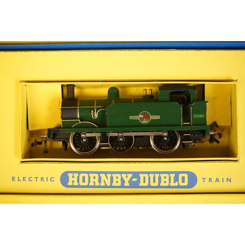 15 - Three boxed Hornby Dublo train sets to include 2 x EDP12 Passenger Train with Duchess of Montrose lo... 