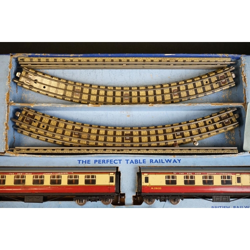 15 - Three boxed Hornby Dublo train sets to include 2 x EDP12 Passenger Train with Duchess of Montrose lo... 