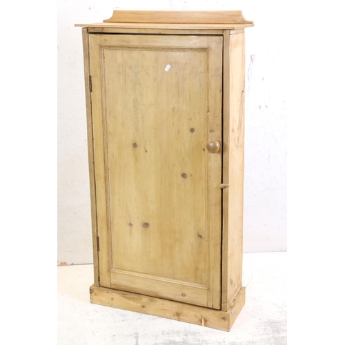 625 - Pair of Pine Bedside Cupboards, each 43cm wide x 89cm high