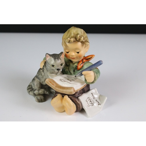 82 - 14 Boxed Goebel Hummel figures to include 1884 The Cat's Meow, 1603 Garden Splendor, 636 Advent Cand... 