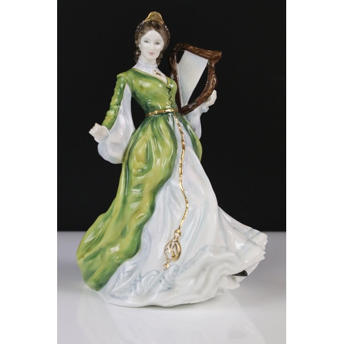 100 - Seven Boxed Royal Doulton porcelain lady figures to include Deborah - Figure of the Year 95 (HN 3644... 