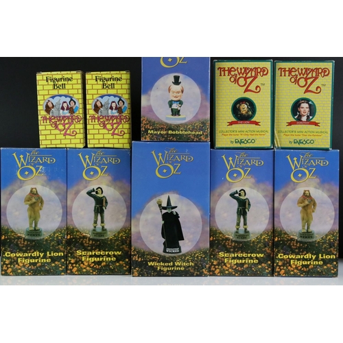 113 - 20 Boxed Wizard of Oz collectable figures to include 9 x Enesco musical figures, 8 x Warner Bros Tur... 