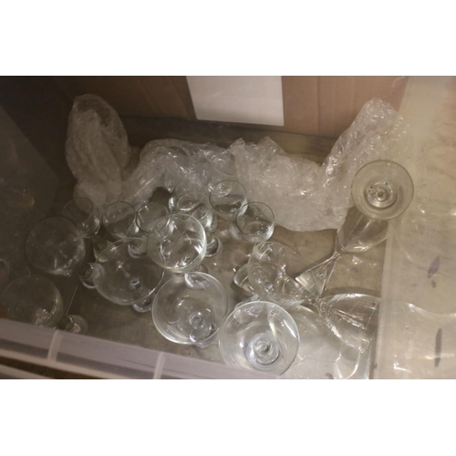 116 - Large collection of Brent Severin for Holmegaard ' Princess ' pattern glassware, 79 pieces, to inclu... 