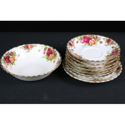 127 - Royal Albert ' Old Country Roses ' pattern tea, coffee and dinner ware, to include 4 x teapots & cov... 