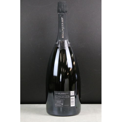 393 - James Bond 'Dressed To Kill' Bollinger Champagne from 2009, sealed bottle.