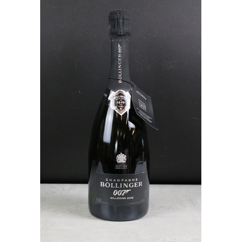 394 - James Bond Spectre (2015) Bollinger Champagne from 2009, unopened in metal case.