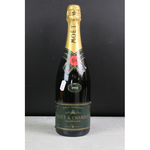 400 - A collection of four bottles of Champagne to include Moet & Chandon, Louis Daumont, Louvel Fontaine ... 