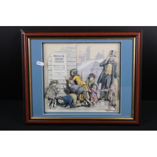 369 - Eleven Diorama Framed and Glazed Pictures including Anton Pieck and G Cartwright, largest 23cm x 30c... 