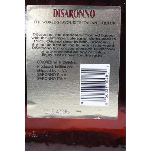 403 - A collection of seven bottles of Disaronno, all sealed bottles.