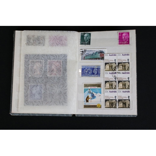 412 - A large collection of mainly British stamps and first day covers, most contained within albums toget... 