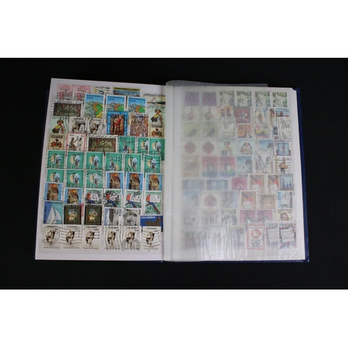 417 - A large collection of mainly British stamps and first covers contained within over fifteen albums.