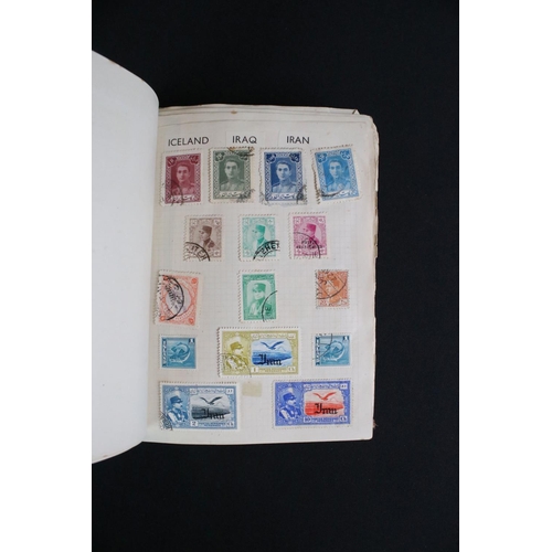 418 - A collection of British, Commonwealth and world stamps contained within albums together with loose e... 