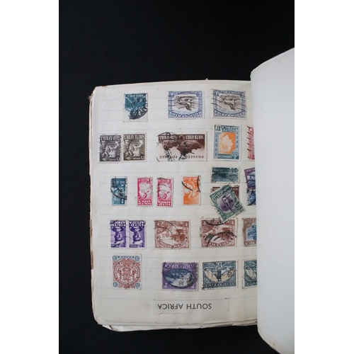 418 - A collection of British, Commonwealth and world stamps contained within albums together with loose e... 