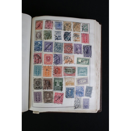 418 - A collection of British, Commonwealth and world stamps contained within albums together with loose e... 