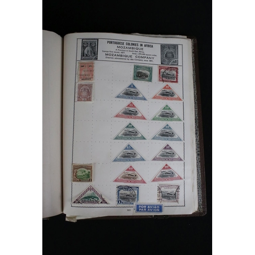 418 - A collection of British, Commonwealth and world stamps contained within albums together with loose e... 