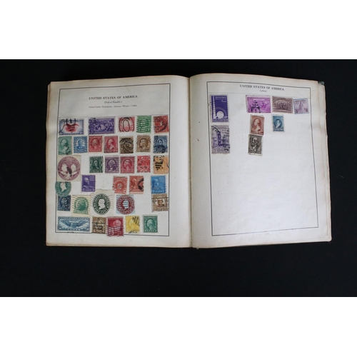 418 - A collection of British, Commonwealth and world stamps contained within albums together with loose e... 