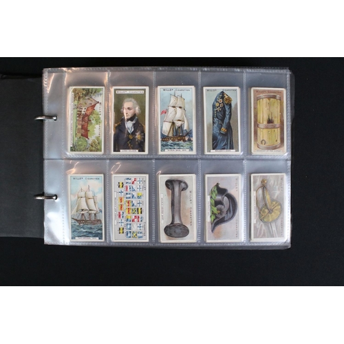 421 - A large collection of mixed cigarette cards, full sets and parts sets to include players, wills ...e... 