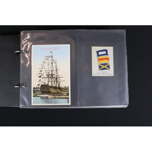 421 - A large collection of mixed cigarette cards, full sets and parts sets to include players, wills ...e... 