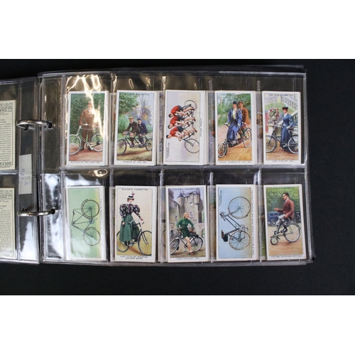 421 - A large collection of mixed cigarette cards, full sets and parts sets to include players, wills ...e... 