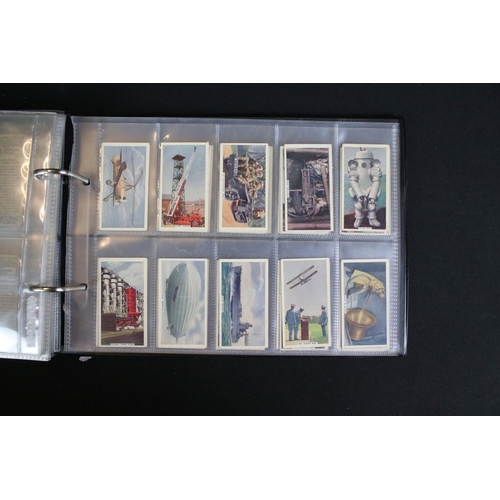 421 - A large collection of mixed cigarette cards, full sets and parts sets to include players, wills ...e... 