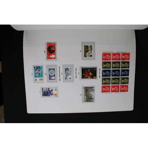 422 - A collection of British, Commonwealth and world stamps contained within over thirteen albums.