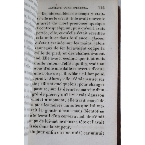 426 - Book - Notre-Dame de Paris - Victor Hugo, leather bound, dated 1837.