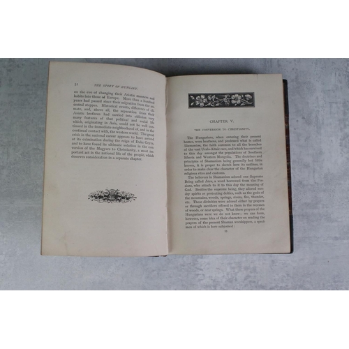 428 - White Star Line - A book about Hungary formally from a White Star Line Steamer library 1914, White S... 