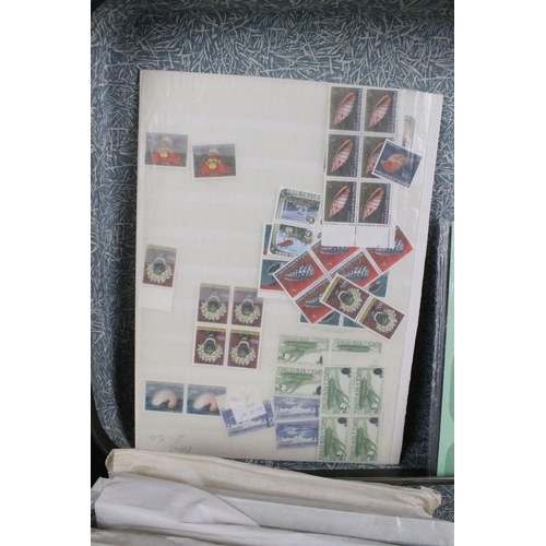 433 - A large collection of Royal Mail presentation packs together with other mint stamps.