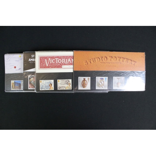 433 - A large collection of Royal Mail presentation packs together with other mint stamps.