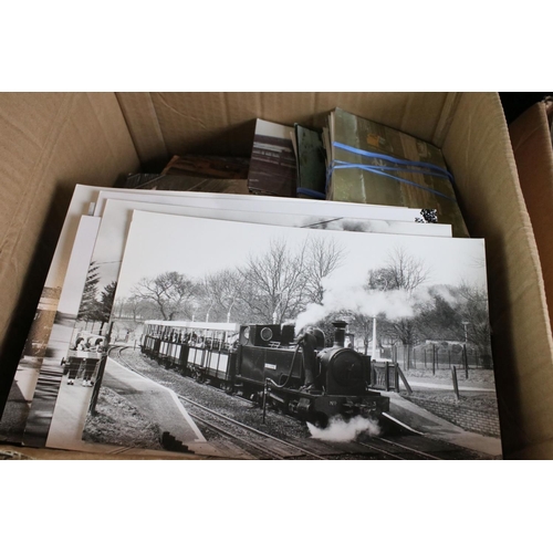 434 - A large collection of printed photographs, mainly transportation to include Aviation and railways co... 