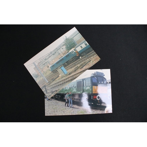 434 - A large collection of printed photographs, mainly transportation to include Aviation and railways co... 