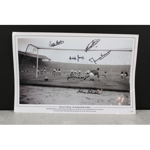 435 - Football Autographs - Tottenham Hotspur, a ltd edition 12